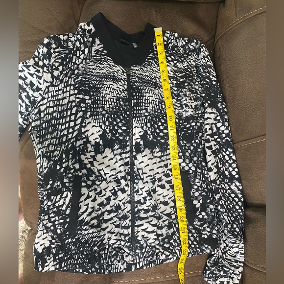 ♦️ZELLA Black White Zipper Jacket 🦩 - Picture 11 of 12